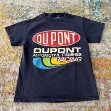 Vintage Womens 1998 Jeff Gordon NASCAR DuPont T-Shirt Chase Authentics Size M