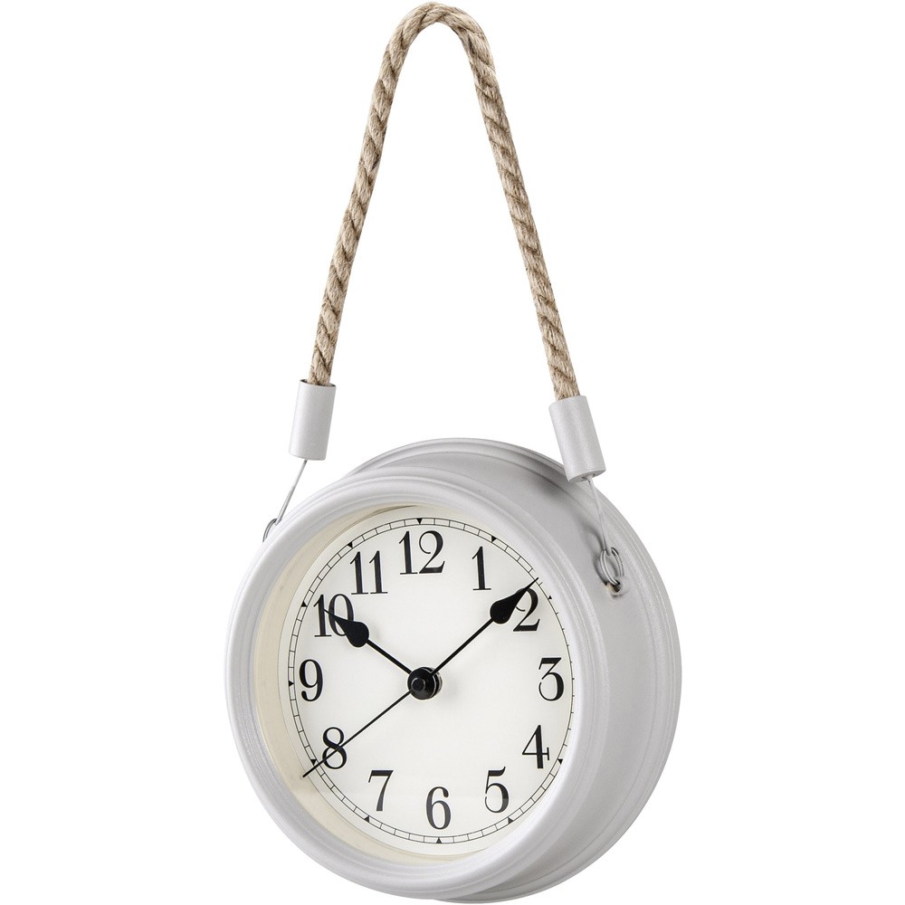 Techno Line WT 7130 Quarz Wanduhr 22 cm x 6.8 cm  Grau