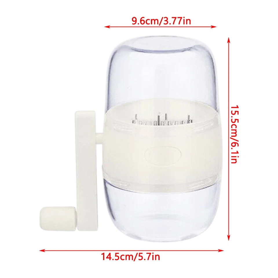 Gewürzmühle, manuelle Mehrzweck-Nussmühle für Haushaltsgemüse, Bohnen - Bild 2 von 4