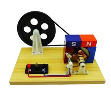Hand AC and DC Crank Generator Model Demonstration Experimental Equipment