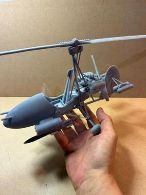 1/12 resin 3d printed little nellie james bond autogyro kit - Image 1 of 4