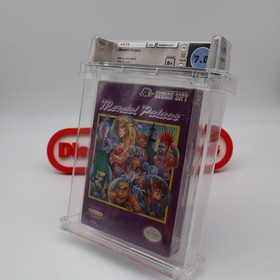NES Nintendo MENDEL PALACE - WATA GRADED 7.0 B+! NEW & Factory Sealed + H-Seam!