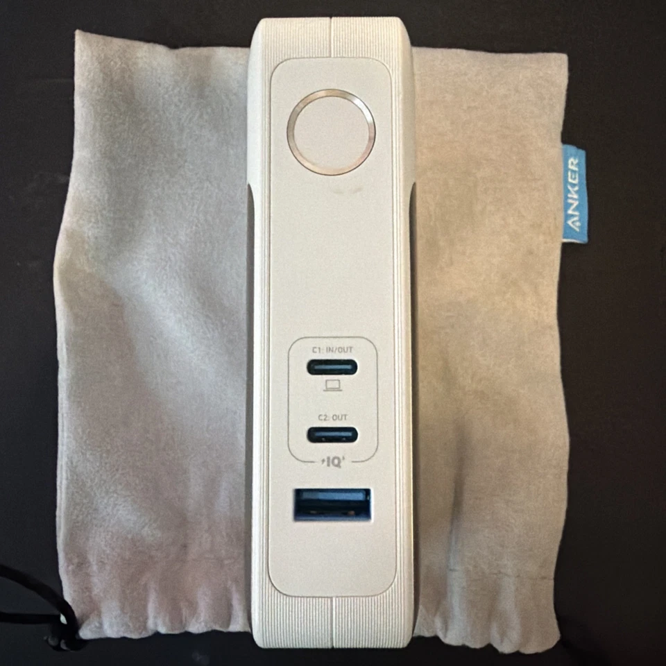 Anker GaNPrime Power Bank 30W USB-C 10000mAh 2-in-1 65W Fast Wall Charger 3-Port - Image 2 of 2