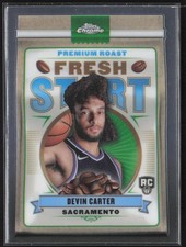 Devin Carter 2024-25 Topps Chrome - Fresh Start #FS-10 Sacramento Kings