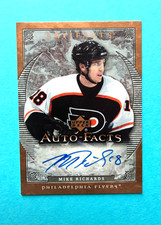 Mike Richards  2007-08 UD Artifacts Auto-Facts  Auto #AF-MR Philadelphia Flyers