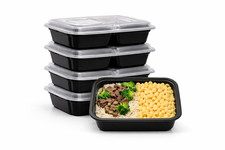 Elite® 32oz 1 Compartment Meal Prep & Food Storage Containers Reusable with Lids