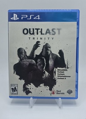 Outlast Trinity PS4 2017 2 Disc Complete CIB Tested
