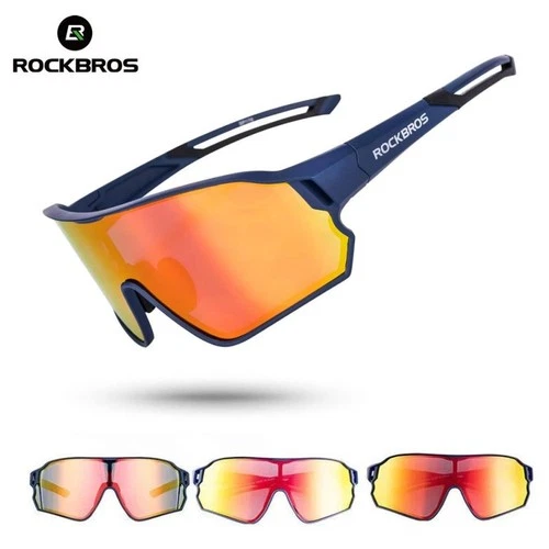 ROCKBROS Polarized Sunglasses Sport Glasses UV400 Protection for Outdoor Cycling