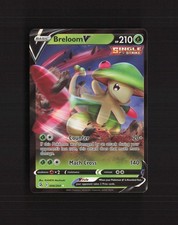 Breloom V 006/264 Fusion Strike carta Pokemon Holo ultra rara quasi nuova