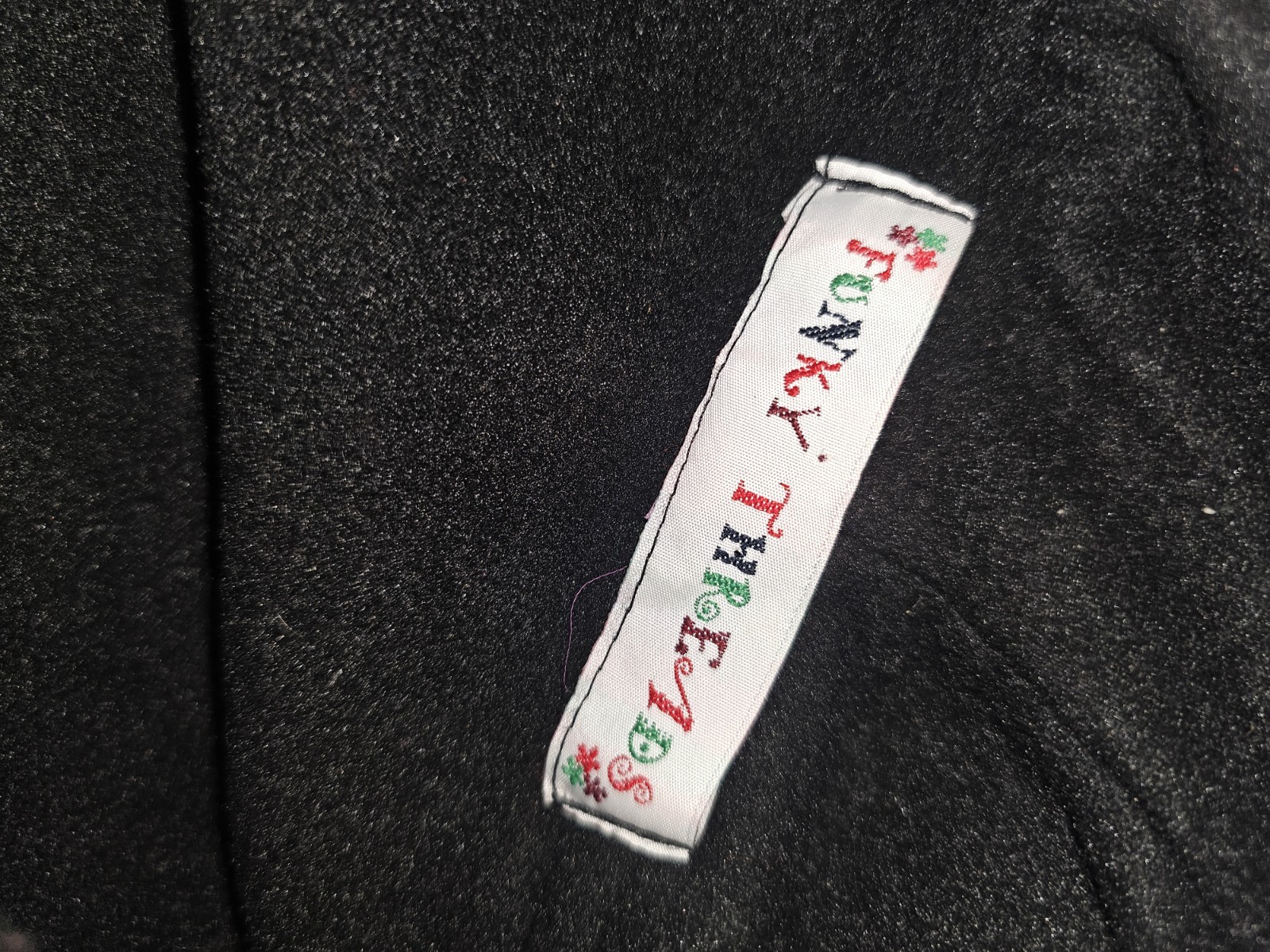 Funky Threads Hippie Patchwork Jacket Fleece Line… - image 5