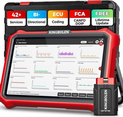 KINGBOLEN K8 PRO OBD2 Diagnosegerät Bluetooth Scanner ECU-Kodierung 42 RESET