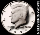 2004-S Silver Kennedy Half Dollar - Choice Gem Proof  Lustrous  #i6495