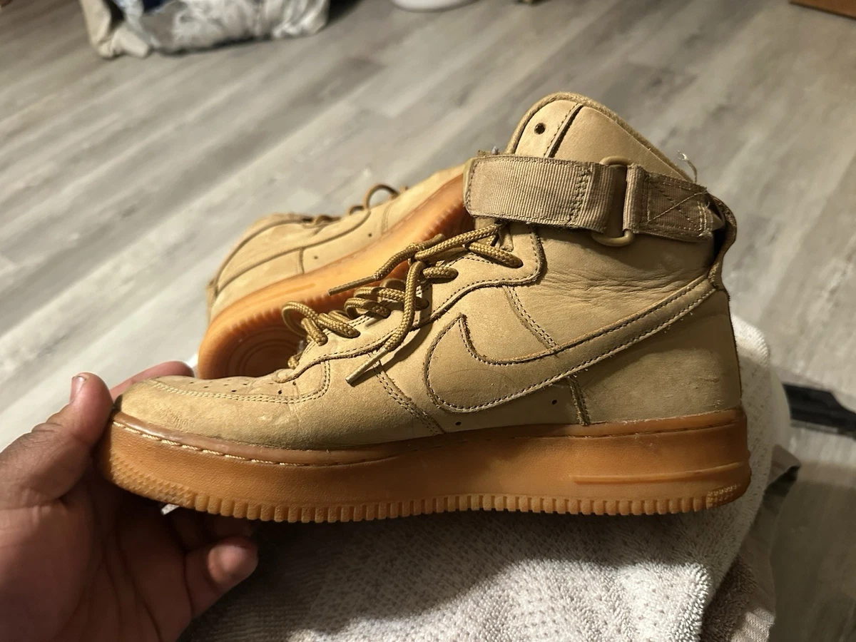 Nike Air Force 1 High Wheat Gold W for sale | eBay Nike Air Force 1 High Wheat Gold W for sale | eBay