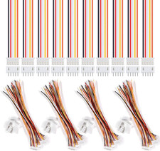 20 Pairs 5 Pin for JST-XH Connector Kit, XH 2.54Mm 5Pin Header Male and Female C