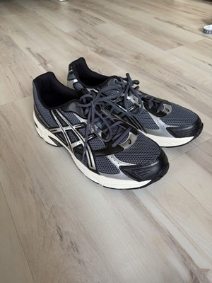 ASICS GEL-1130 Men s Size 13 Black Silver Running Shoes Brand New