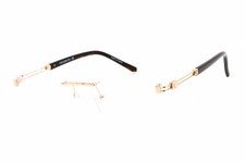 NEW Charriol PC75091 C01 Shiny Gold 57mm Eyeglasses
