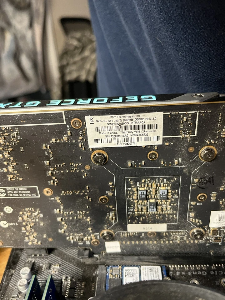 NVIDIA GeForce GTX 780 TI 3GB - HDMI, Display Port, DVI (x2), - Image 2 of 4