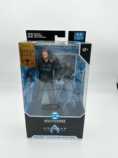 McFarlane Toys DC Multiverse AQUAMAN STEALTH SUIT WITH TOPO Gold - D14