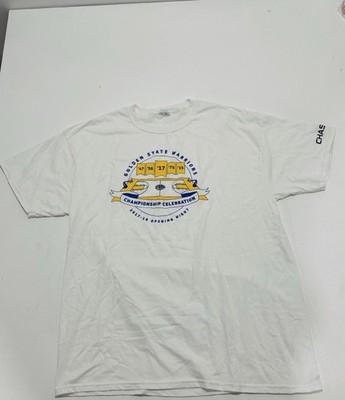 Golden State Warriors 2017 Opening Night Celebration XL  T-Shirt