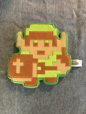 World of Nintendo 8-Bit Link Plush Legend of Zelda Pixel Pillow Jakks Pacific