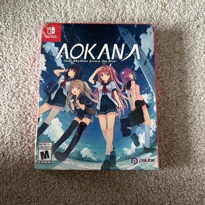 Aokana - Four Rhythms Across the Blue (Nintendo Switch, 2020) PQUBE - Brand New!