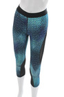 Nike Womens Capri Leggings Black Spotted Athleisure Pull On Size XS — photo 2