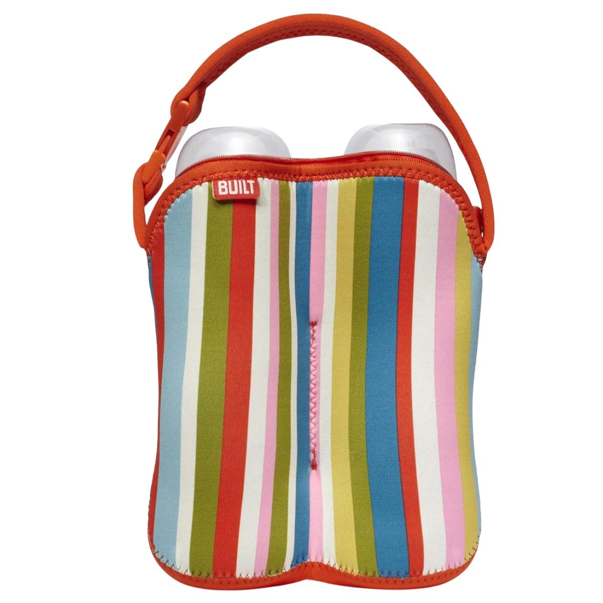 Sac isotherme Built pour 2 biberons multicolore avec sangle réglable