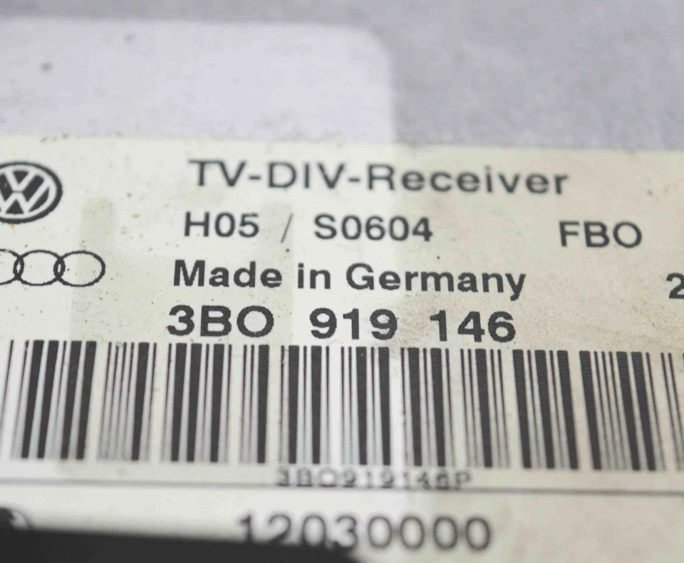 Modulo TV SKODA SUPERB I 3U4 3B0919146 1.9 Diesel 74kw 2006 2694220 - Immagine 3 di 3