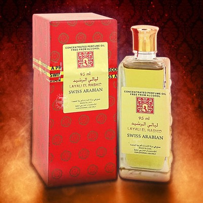 Layali El Rashid - Swiss Arabian - 95ml Concentrated Perfume Oil  FREE FROM