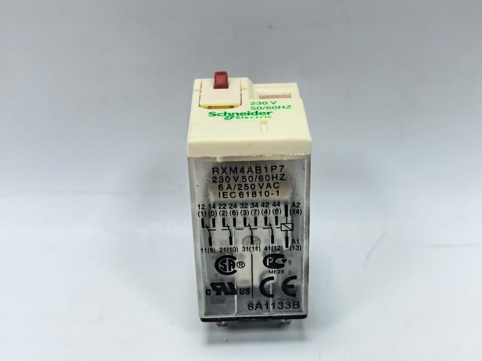 Schneider Electric RXM4AB1P7 SCHNEIDER ELECTRIC RXM4AB1P7 MINITAURE RELAY PCS 6