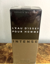 VINTAGE - L'eau D'issey Pour Homme Intense by Issey Miyake 2.5 oz EDT Men SEALED