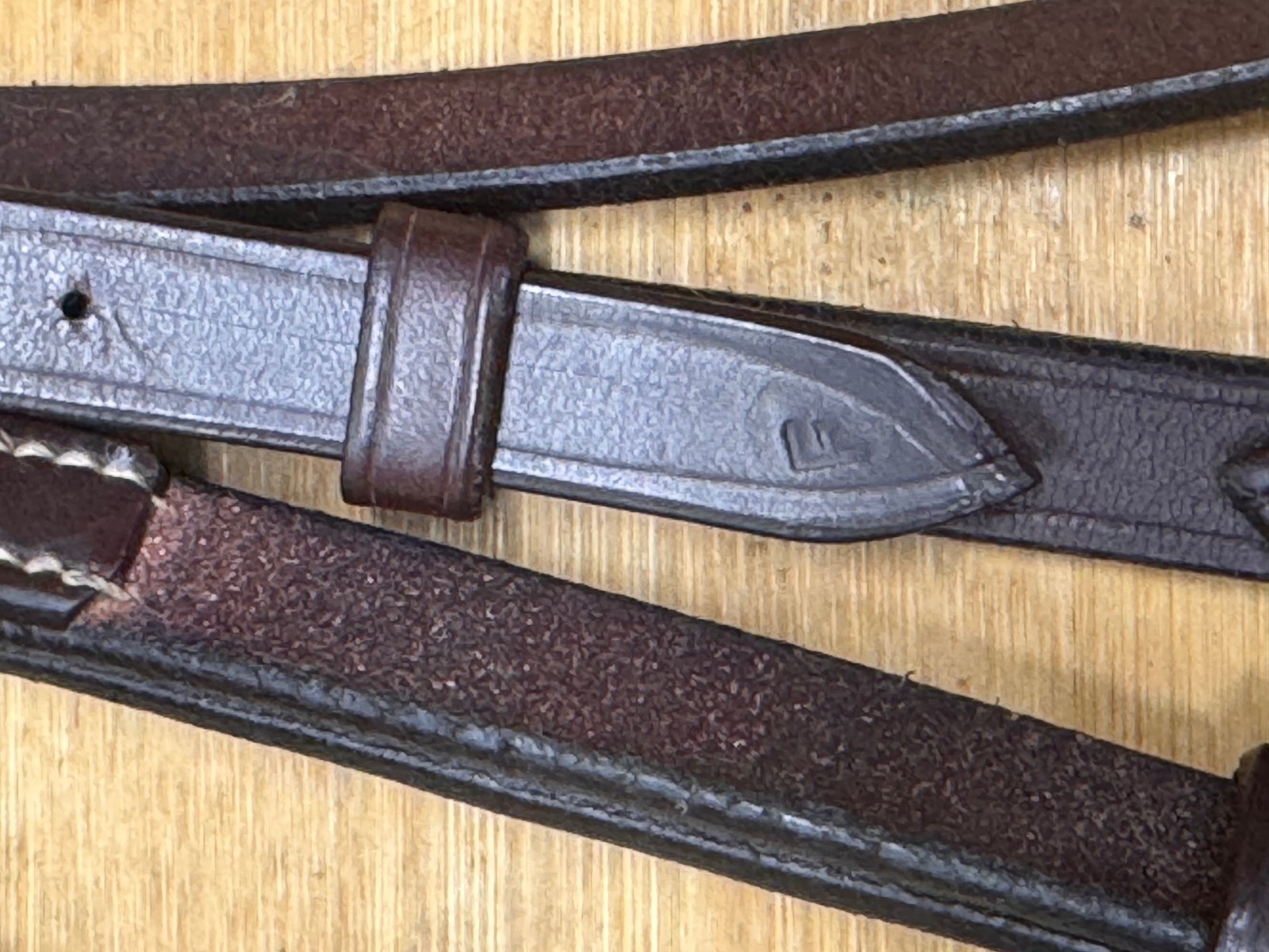 Brown TOP QUALITY Leather ENGLISH Horse Bridle w Laced Reins ~ Fancy Stitching