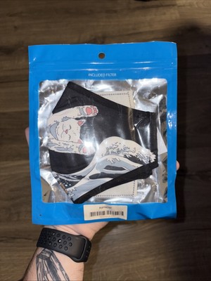 RipNDip Face Mask Great Wave