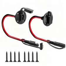 2-Pack SAE Quick Connector Harness  with Sidewall Port  , 1FT 12AWG SAE Adapte...