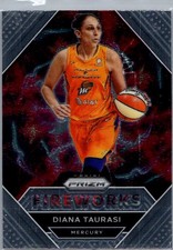 2021 Panini Prizm WNBA #8 Diana Taurasi Fireworks