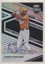2020 Panini Elite Extra Edition Signatures Alerick Soularie #59 Auto 7m3
