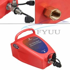 Car 4.2CFM 90PSI Pneumatic A/C Air Operated Vaccum Pump Cooling System Red
