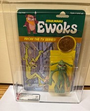 Star Wars AFA Dulok Scout AFA 70 Kenner Ewoks Cartoon Series Action Figure