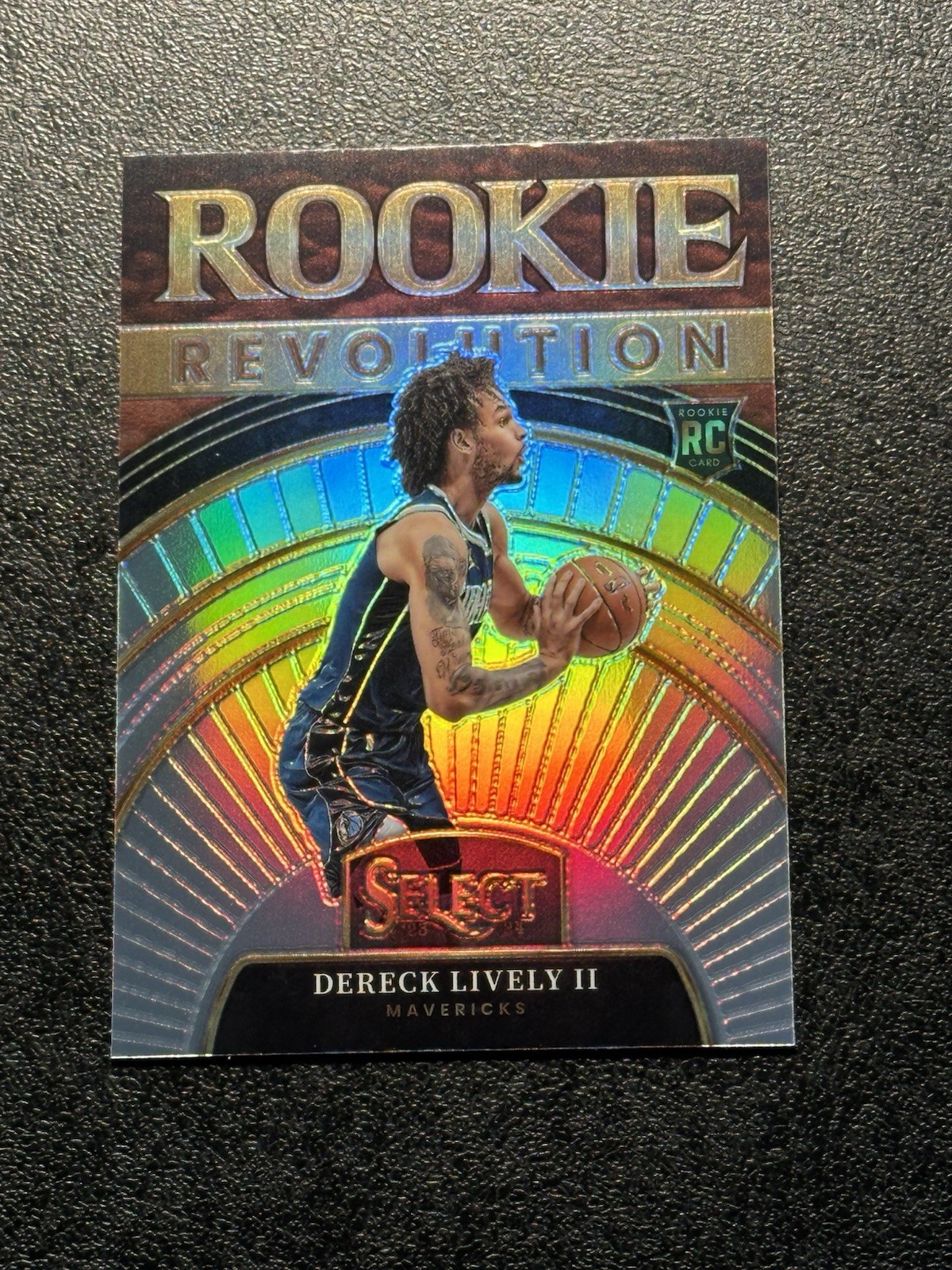 2023-24 Panini Select - Rookie Revolution Silver Prizm #7 Dereck Lively (RC)