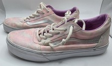 Niñas Vans Old Skool Missy Zapatillas bajas, Rosa/Tie Die, Talla 6