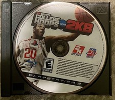 College Hoops 2K8 NCAA PlayStation 3 PS3 2K Sports Basketball Game DISC ONLY