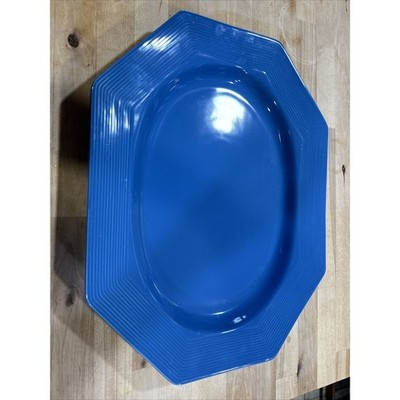 Lorena Garcia Blue Platter 18 X 14
