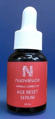 Nuovaluce Beauty Wrinkle Corrector Age Reset Serum 1 oz 30ml Full Sz $154 RETAIL