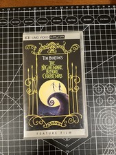 Tim Burtons The Nightmare Before Christmas UMD Video For PSP CIB Sony 2005