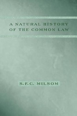 A Natural History of the Common Law - Hardcover By Milsom, S F C - GOOD