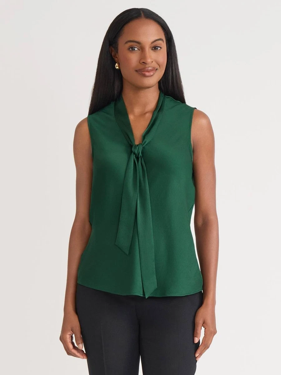 Blouse Boutonnée Femme Kasper - Taille M, Motifs Géométriques, Manches 3/4 - Occasion Très Bon état