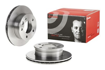 2x Bremsscheibe PRIME BREMBO 09.7314.24 für 28 46 LT 35 VW 2DC 2DG 2DB 2DA 2DE 2