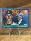 2025 Topps Chrome Platinum Aaron Judge Blue Shimmer Lava /100 Yankees SSP 85/100