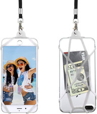 Gear Beast    Cell Phone Lanyard, Silicone Smartphone Holder Case and Neck Strap