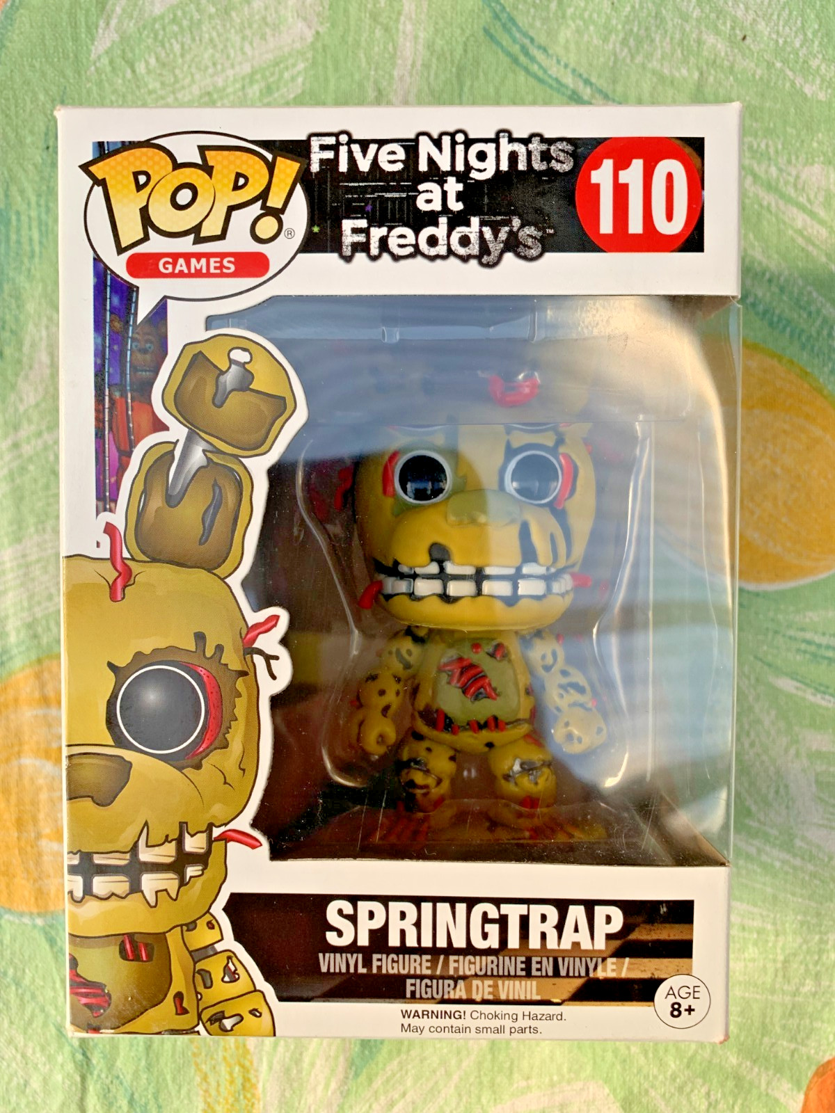 En Oferta Funko Pop 110 Five Nights At Freddy'S Springtrap Vinyl Figure With Protect Vault
